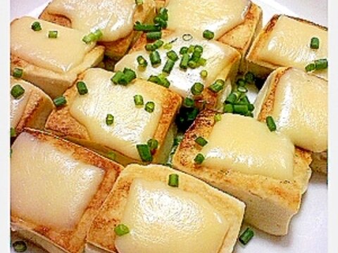 高野豆腐チーマヨ焼き